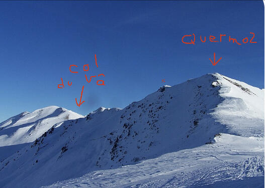 Sous le Quermoz avant retour sur Grd Naves Sous le Quermoz avant retour sur Grd Naves